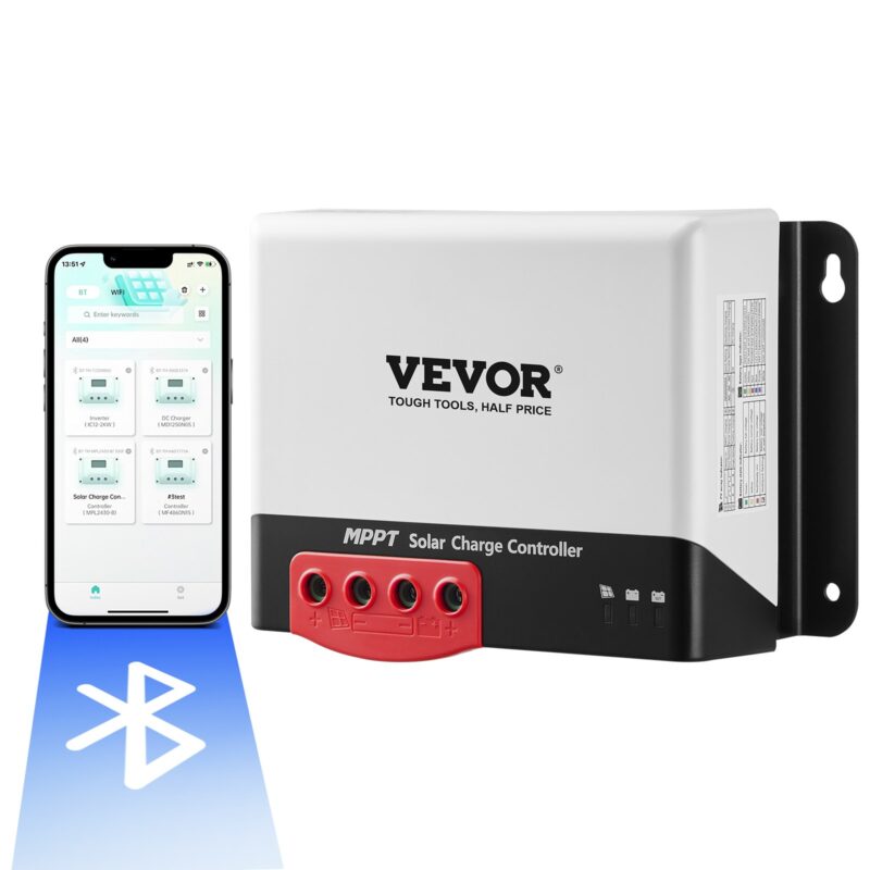 50A MPPT Solar Charge Controller, 660 W, 1,33 kg