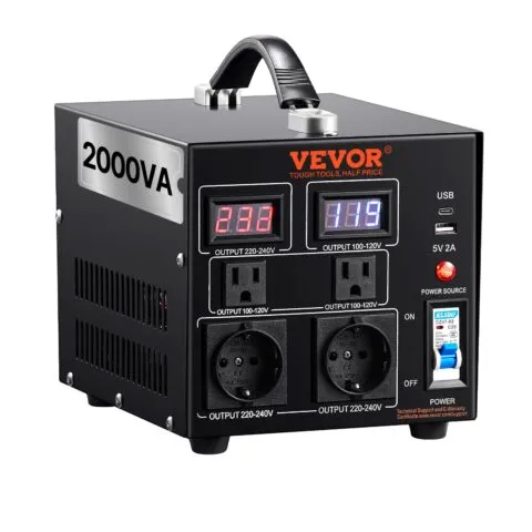 VEVOR Pingemuunduri transformaator, 240×185×200 mm