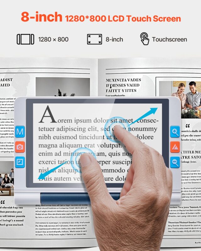 Kaasaskantav digitaalne luup, 203 mm