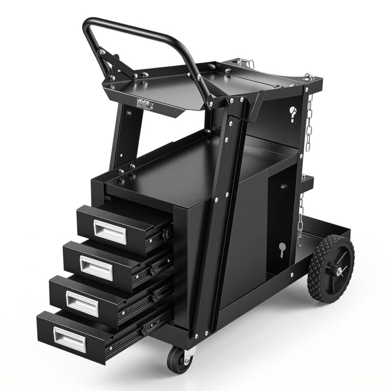 Welding Cart, 120 kg, 120,2 kg, 2 tasandit