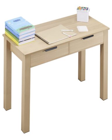Small Desk with Drawers, 45,36 kg, 870 x 395 x 751 mm