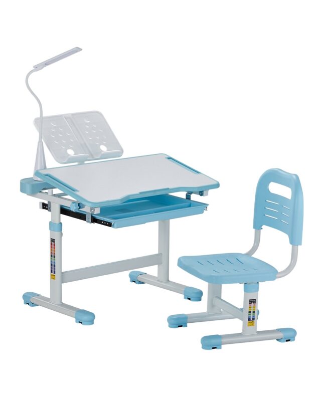 Kids Study Chair and Desk Set, 100 kg, 710 mm, 42,0 cm