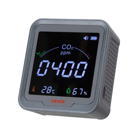 Carbon Dioxide Monitor, 0,21 kg, 90 x 40 x 100 mm