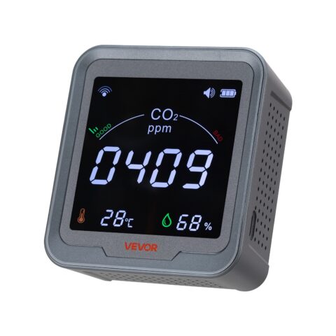 Carbon Dioxide Monitor, 0,21 kg, 90 x 40 x 100 mm