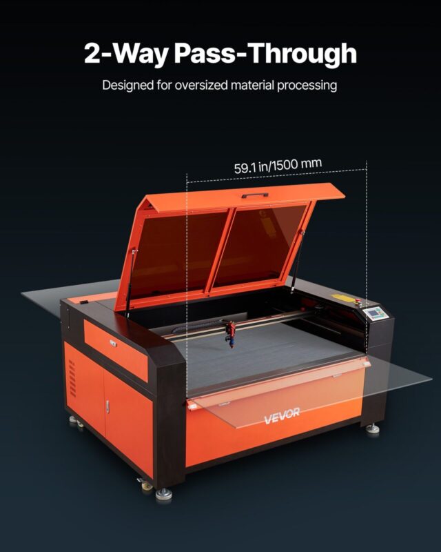 130W CO2 lasergraveerimismasin, 130 W, 1400 x 900 mm