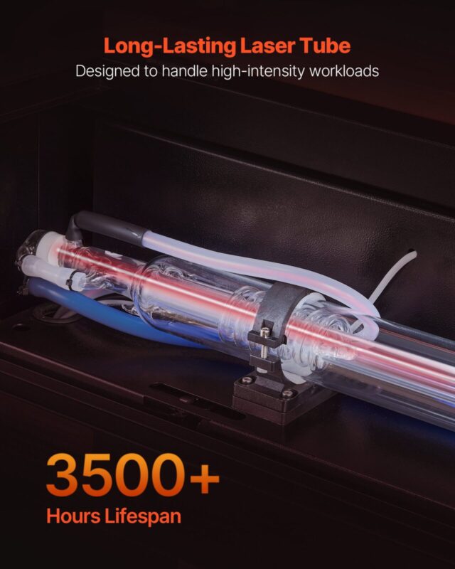 50W CO2 lasergraveerimismasin, 50 W, 500 x 300 mm
