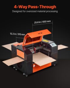 50W CO2 lasergraveerimismasin, 50 W, 500 x 300 mm — pilt 6