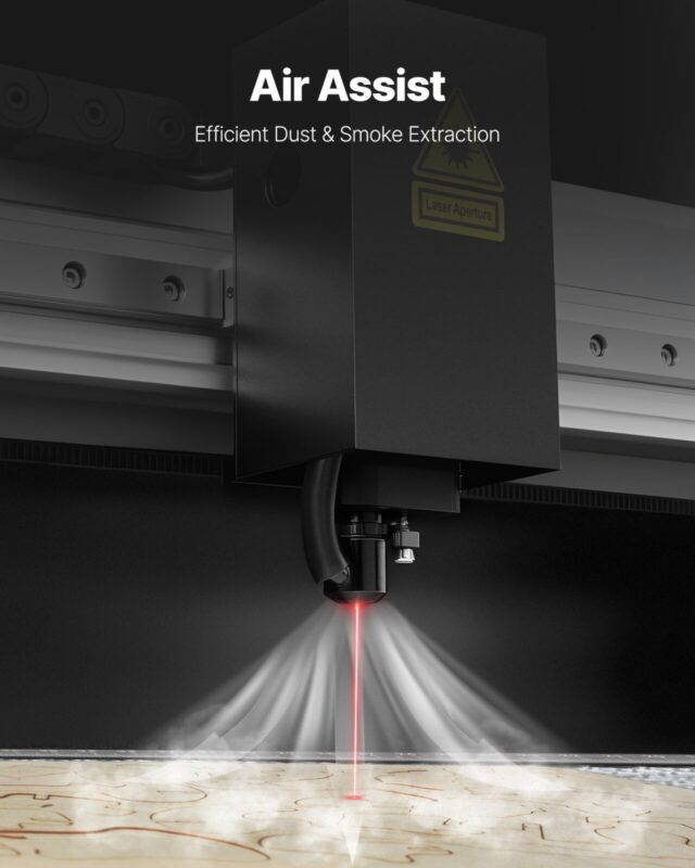 55W CO2 lasergraveerimismasin, 55 W, 500 x 300 mm