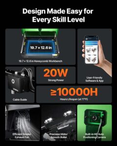 Lasergraveerija, 20 W, 36000 mm — pilt 3