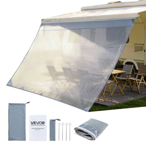 RV Awning Sun Shade Screen, 2 x 3,3 m, 4,3 mm