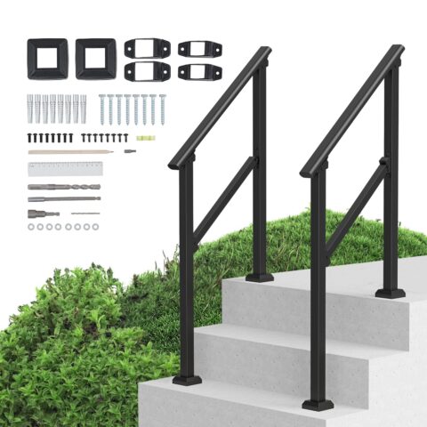 Handrails for Outdoor Steps, 99,8 kg, 2 tk