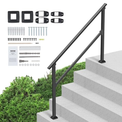 Handrails for Outdoor Steps, 99,8 kg, 930 mm