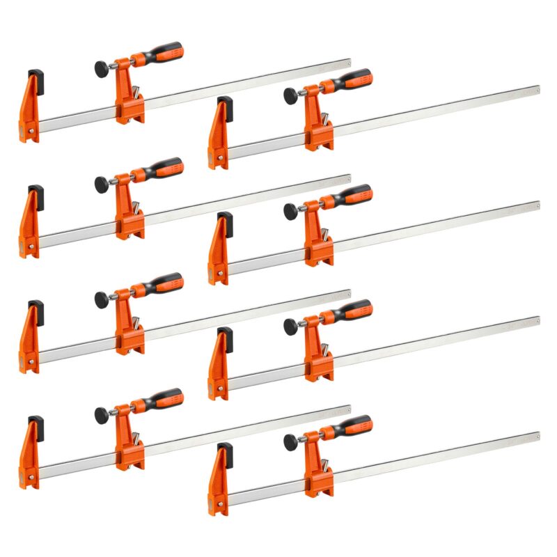 Bar Clamps for Woodworking, 60,96 cm, 8 tk, 272 kg