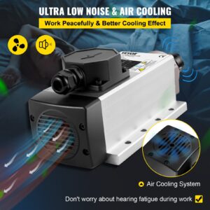 Õhkjahutusega spindlimootor 2,2 kW CNC spindlimootor 220 V ruudukujuline õhkjahutusega — pilt 5