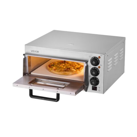 Commercial Countertop Pizza Oven Electric Pizza Oven for 35.56 cm Pizza Indoor, 35,56 cm