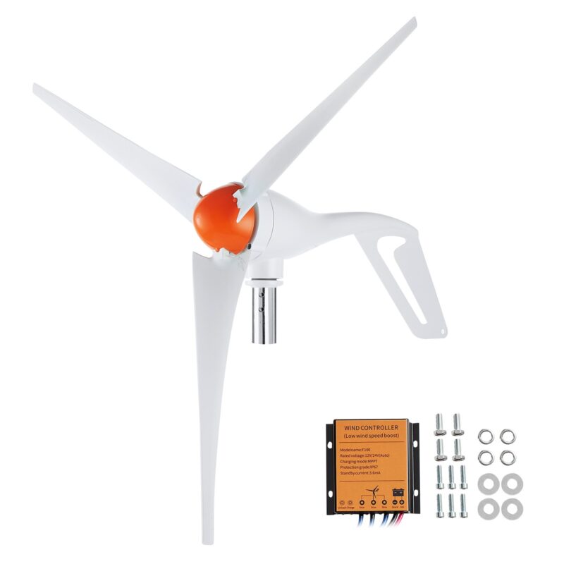 500W Wind Turbine Generator, 500 W, 2,5 m