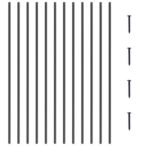 Staircase Metal Balusters, 0,8 mm, 31 tk