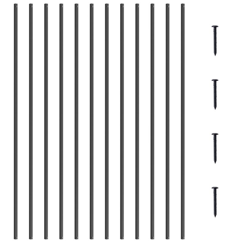 Staircase Metal Balusters, 0,8 mm, 31 tk