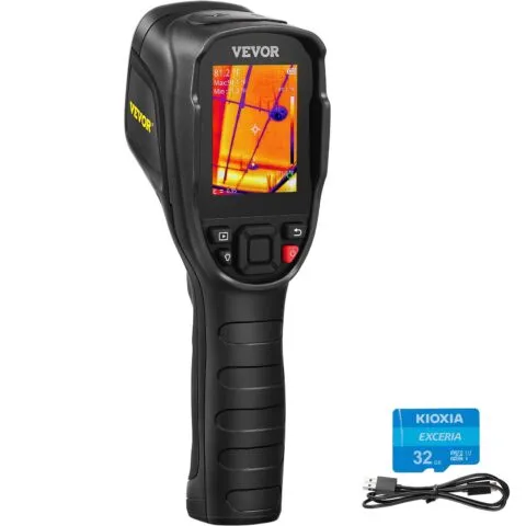 Infrapuna termokaamera soojuskaamera IR eraldusvõimega 240x180 7,1 cm LCD ekraan