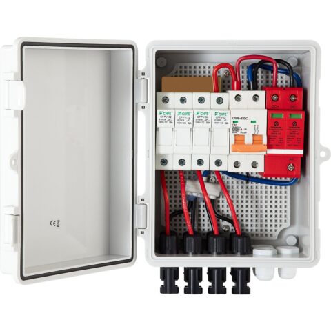 PV Combiner Box, 17 x 23 x 11 cm, 200 x 200 x 100 mm