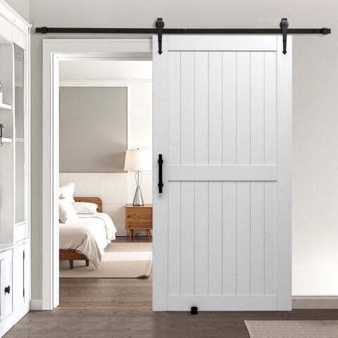 Sliding Barn Door, 1067 x 2134 mm, 107 x 213 cm