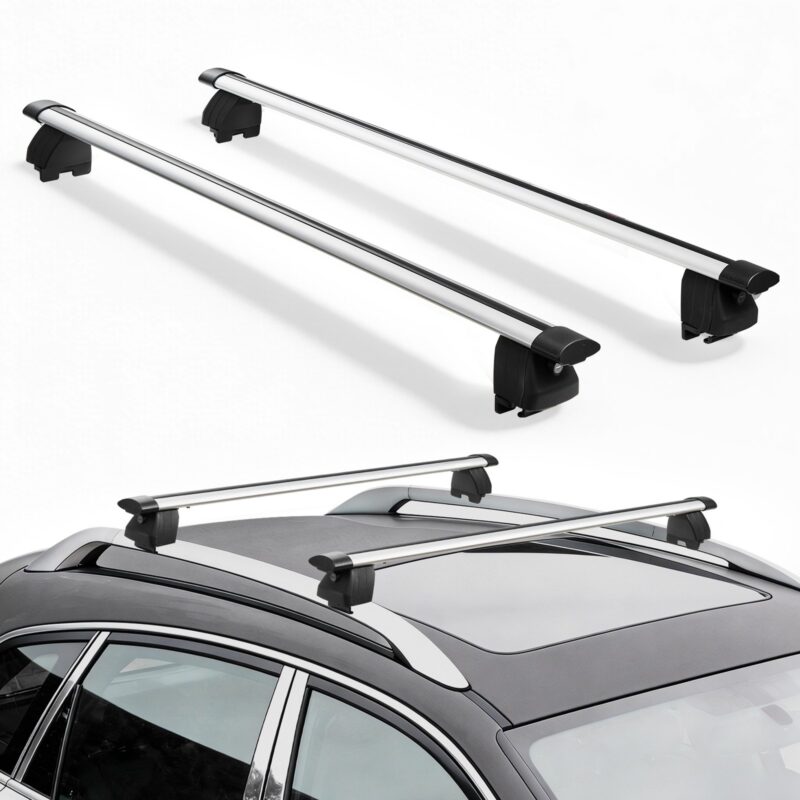 Roof Rack Cross Bars, 75 kg, 104 cm, 74,8 kg