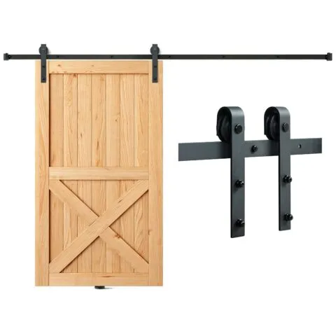 2,44 m lükandukse riistvarakomplekt, 149,7 kg, 131,1 cm