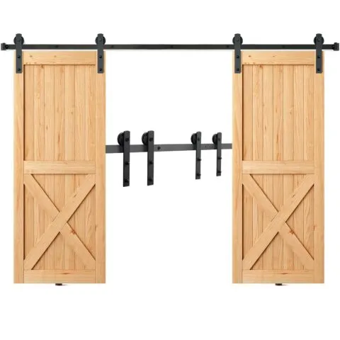 243,8 cm lükandukse riistvarakomplekt, 149,7 kg