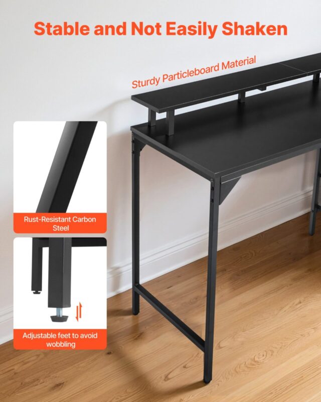 120 cm arvutilaud nutikate LED-tulede ja pistikupesadega, 68 kg