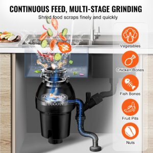 Prügikonteiner 1,25 HP pidev toidujäätmete konteineri 4060 p/min EZ Connect — pilt 3