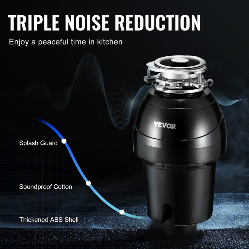 Prügikonteiner 1,25 HP pidev toidujäätmete konteineri 4060 p/min EZ Connect