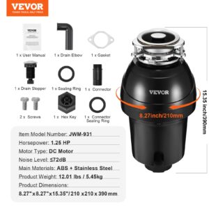 Prügikonteiner 1,25 HP pidev toidujäätmete konteineri 4060 p/min EZ Connect — pilt 7