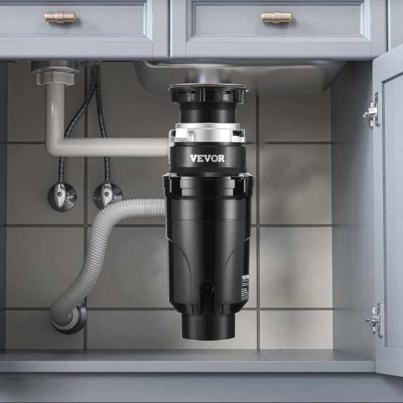 Prügikonteiner 1/2 HP pidev toidujäätmete konteinerisse 3820 p/min EZ Connect