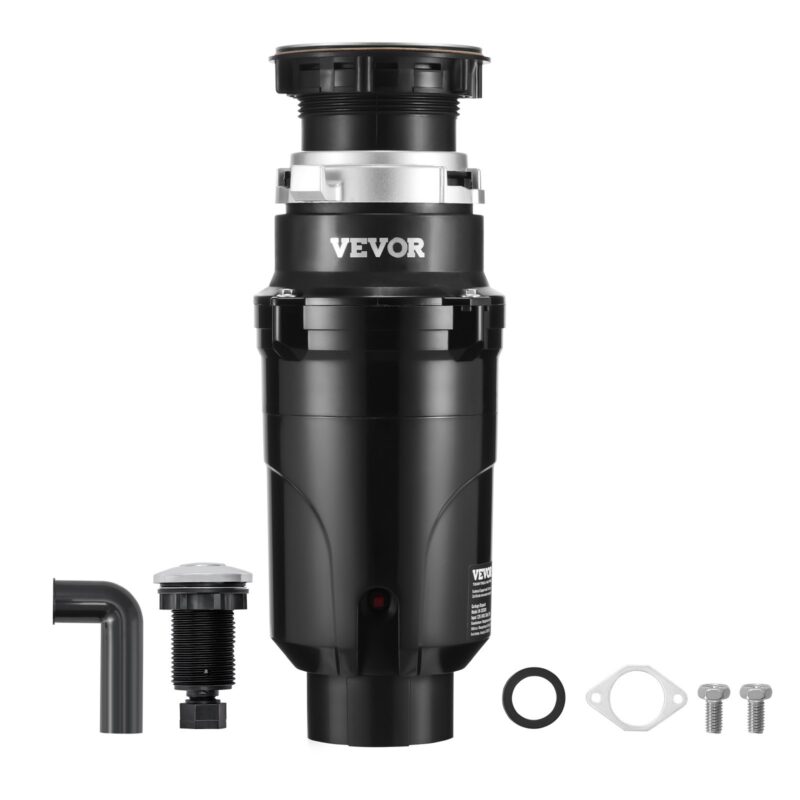 Prügikonteiner 1/2 HP pidev toidujäätmete konteinerisse 3820 p/min EZ, 3,8 kg