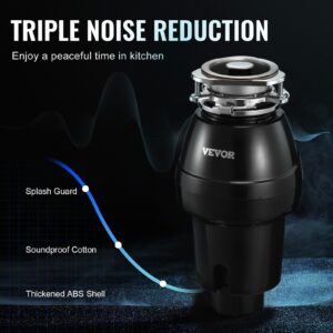 Prügikonteiner 1/2 HP pidev toidujäätmete konteinerisse paigaldatav 3820 p/min — pilt 4