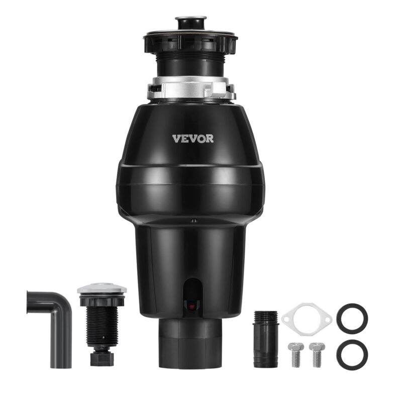 Prügikonteiner 3/4 HP pidev toidujäätmete konteinerisse paigaldatav 3930 p/min EZ Connect