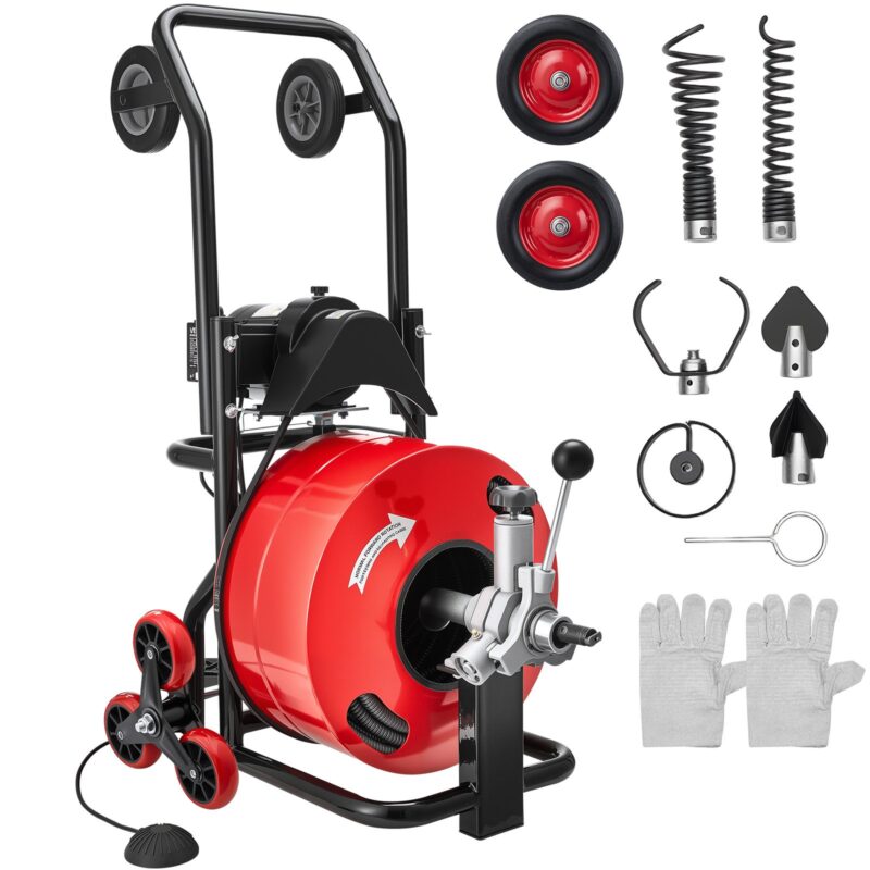 Drain Cleaner Machine 30m x 19mm, 30 m, 19 mm
