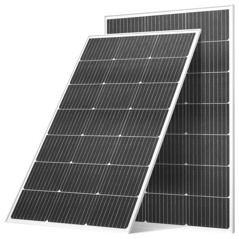 2PCS 100W Monocrystalline Solar Panels, 2 tk, 100 W