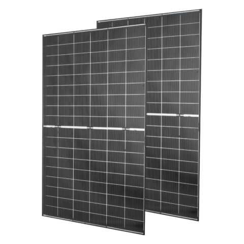 2PCS 400W Bifacial Solar Panels, 2 tk, 400 W