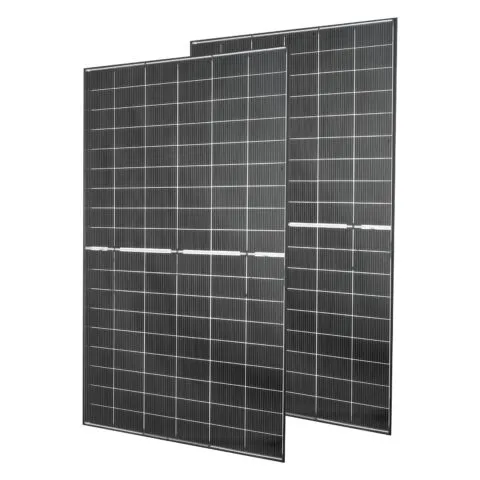 2PCS 400W bifacial päikesepaneelid, 2 tk, 400 W