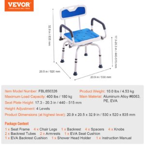 VEVOR Pöörlev dušitool 360 kraadi, 180 kg, 181 kg, 530×520×760 mm — pilt 7