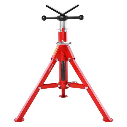 V Head Pipe Stand 0.32-30.5 cm Capacity, 1134 kg, 30,5 cm, 610 mm