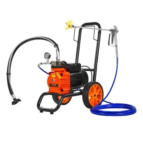 VEVOR Diafragmaga õhuvaba värvipihusti, 1100 W, 610×490×535 mm