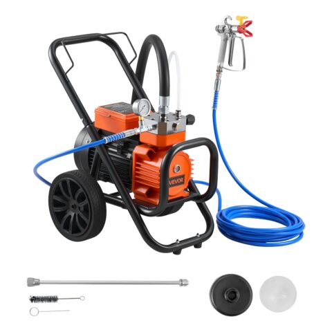 Diaphragm Airless Paint Sprayer, 2000 W, 50 cm