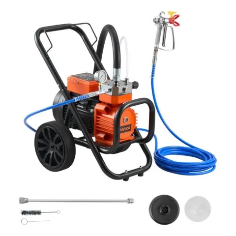 Diafragmaga õhuvaba värvipihusti, 2000 W