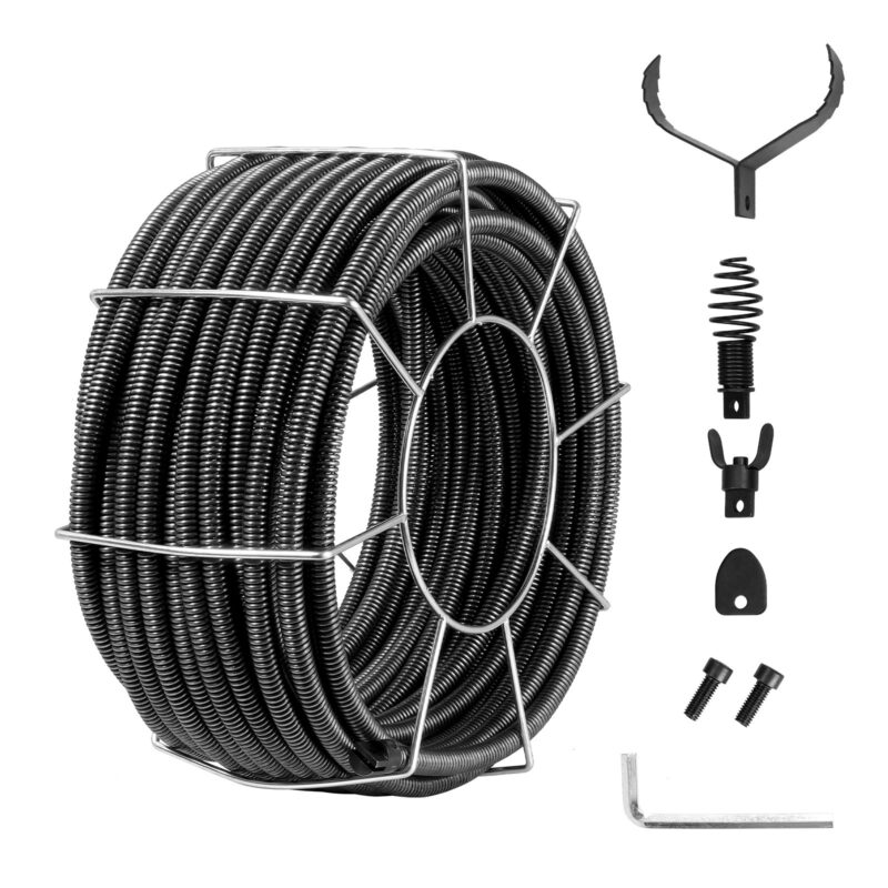 Drain Cleaning Cable 254 x 1.91 cm