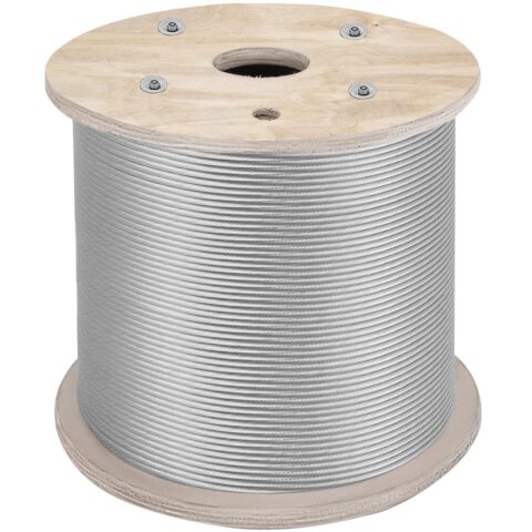 6.35 mm Stainless Steel Cable 61.0 m, 6,35 mm, 61,0 m