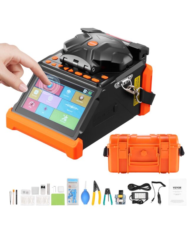 Fiber Fusion Splicer 6 Motors, 12,7 cm
