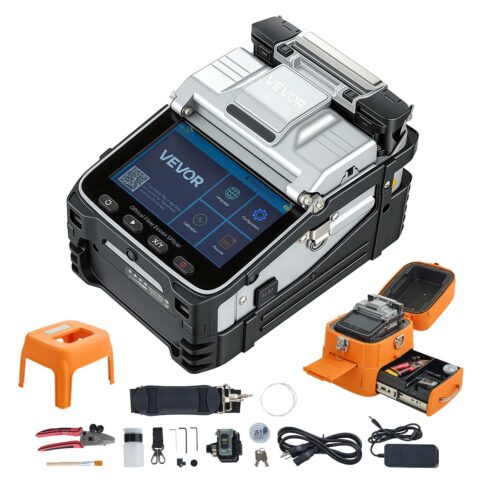 Fiber Fusion Splicer 6 Motors with 6s Splicing & 15s Heating, 12,7 cm, 320 x 7,05 kg