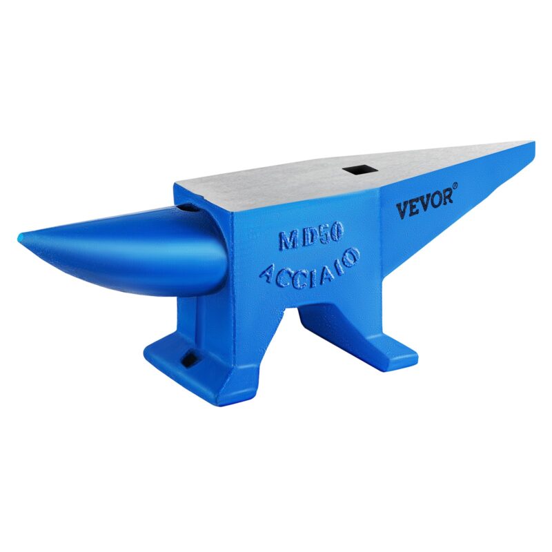 Single Horn Anvil Cast Steel Anvil Blacksmith for Sale Forge Steel Tools with Round and